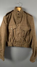 Vintage 1954 British Army Pattern Battledress Blouse Jacket Hepworths Size 10