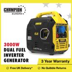 Champion 3000 Watt "Atom Fusion" Dual Fuel Inverter Generator