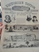 Victorian Tatton Newspaper May 1887
