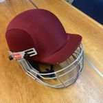 Gray-Nicolls Test Opener Cricket Large Boys Helmet size 53-54 Maroon