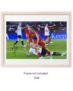 Aitana Bonmati Hand Signed 12x8 Spain Womens Barcelona Star Photo + Verified COA