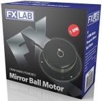 FX-Lab 1 RPM Mains Powered Quiet Operation Mirror Ball Motor & Hanger - 3kg Max
