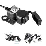 USB Handlebar Phone GPS Charger for BMW F650 F650GS F650ST F650 Funduro