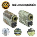 600M Golf Laser Range Finder 6X Rangefinder LCD Yardage Device Camouflage