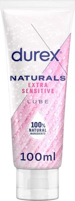 Durex Natural Extra Sensitive Water Based Intimate Lube  100ML Lubricant