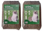 Cat Litter Wood Pellets Absorbent Pine Hygiene Odour Control 60/30/15/10 Litres