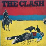 THE CLASH GIVE EM ENOUGH ROPE 1978 ALBUM SIGNED BY PAUL SIMONON PUNK SEX PISTOLS