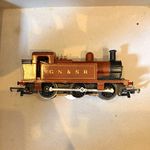 Vintage Tri-ang OO Gauge 0-6-0 Tank Loco GN&SR Brown Custom Livery r337s