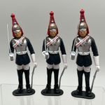 Tringa Miniatures Blues & Royals Household Cavalry Toy Soldiers x3 Plastic AA1