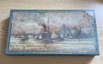 Vintage CRAWFORDS Biscuits Tin, Nautical Scene