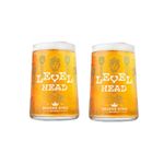 Set of 2 x Greene King Level Head IPA Pint Glasses 20oz Brand New CE Stamped