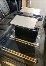 Mercedes Vito Tourer V Class Black table 2003 - 2023 Rear Drinks Holder  Storage