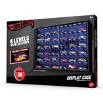 Hot Wheels Display Case 6 Levels with LED Strips Wall Mounted Cars Protection