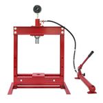 Heavy Duty Hydraulic Benchtop Press 12T (Pressure Gauge Garage H Frame Workshop)
