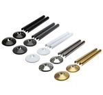Radiator Pipe Covers - White, Black, Anthracite, Chrome and Brushed Brass 