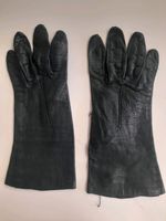 Womens Black Leather Gloves With Silk Lining Size 7