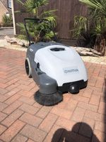 Nilfisk SW750 Industrial walk behind pedestrian sweeper. 2021. Lightly used. 