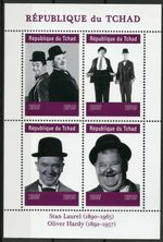 STAN LAUREL OLIVER HARDY 2019 COMEDY STAMP SHEET MINT NEVER HINGED (NL73)