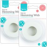 25M Or 50M Large Hemming Web Roll No Sewing Iron On Tape Fabric Craft Tailor UK