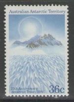 AUSTRALIAN ANTARCTIC TERR SG78 1986 ANTARCTIC TREATY MNH