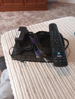 BT 4k UHD Set Top Box with Cable and Power Supply and Remote Control