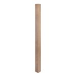 Plain Square Newel Post 90mm Pine or Oak Spigot Post or Long Post for Stairs
