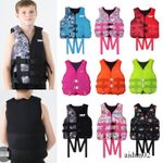 2026 Kids Adults Life Jacket Swimming Floating Surf Zip Vest Buoyancy Aid Jacket