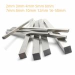 Metric Key Steel Square Bar Keyway 2mm 3mm 4mm 5mm 6mm 7mm 8mm 10mm 12mm 16-50mm