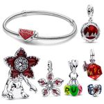 For Men&Womens Boys Girls Strange Things Charm Demogorgon Pendant Bracelet Gift