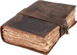 Handmade Leather Bound Vintage Journal Blank Spell Book of Shadows Antique Pages