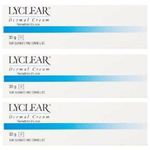 3x Lyclear Dermal Cream - Permethrin 5% - 30g