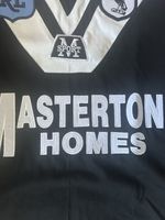 Retro Rugby Western Suburbs NSWRL Black Shirt Masterton Homes xxxl 