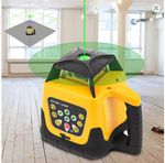 NEW High Accuracy  Self-leveling 360 Green Beam 500m Range Rotary Laser Level