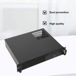2U Rackmount Server Rack Case Server Cabinet Micro ATX Mini ITX Cabinet USB 3.0
