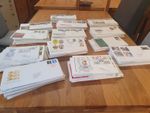 Job Lot 500 x GB First Day Covers & Covers FDC's Mainly 1970's-1990's All Typed