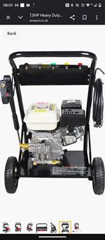 petrol jet pressure washer 