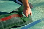 Gravel Bags for Silage Clamp Covers Gardens Farms Green Draw String Pack of 100
