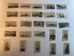 Carreras Notable Ships Past & Present, Full Set of 25, Very Good Condition