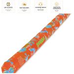 Bright Orange Inflatable Noodle, 115 cm - Buoyancy Aid for Swim Confidence