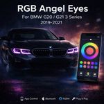 RGB DRL LED Modules For BMW G20 G21 3 Series 2019–2021 LED Headlight App Control