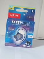Alpine SleepDeep Soft Gel Ear Plugs For Sleeping -( Pack Of 2)( Multi Size Pack)