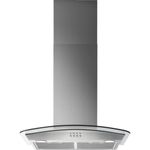 Electrolux EFL396A 60cm Cooker Hood Curved Glass Stainless Steel