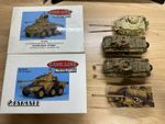 !Sparse! GASO.LINE 1/48 2*Puma sdkfz 234/2 + M60 turret + Panhard ERC-90 Sagaie