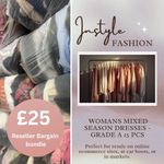 Wholesale Grade A Bundle Of 15 Woman’s Dresses All Season Bargain Bundle Job Lot