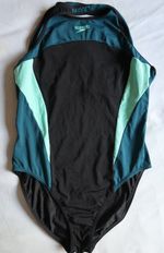 Speedo Women's Endurance One Piece Swimsuit - Size 42/18  Black & Blue -Swimming