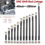 CNC Motorcycle Gear Shift Shifter Linkage Rod Rearset For Harley Softail Touring