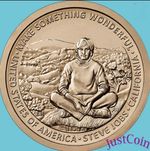 2026 CALIFORNIA (CA) STEVE JOBS INNOVATION UNCIRCULATED DOLLAR ( 1 COIN P OR D)