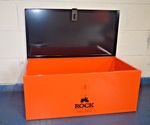 Steel Portable 30" Car Van Security Storage Box Vault by Rock Machinery 