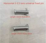 2Pcs Universal Fixed Pin For Horizontal Jack Accessories 2-2.5 Ton
