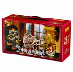 Lemax White Christmas Ornament House Set Light up Xmas Decoration